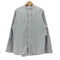 マニュアルアルファベット MANUAL ALPHABET Suitable Fit ストライプ スタンドカラー シャツ メンズ JPN:4