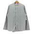 マニュアルアルファベット MANUAL ALPHABET Suitable Fit ストライプ スタンドカラー シャツ メンズ JPN:4