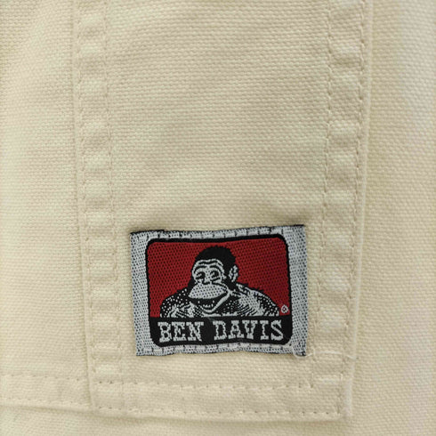 ベンデイビス BEN DAVIS ロゴパッチ フラップポケット コットン オーバーオール メンズ M