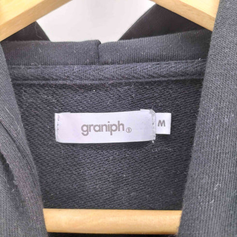 グラニフ graniph キャラクターコラボ 刺繍 パーカー メンズ JPN:M