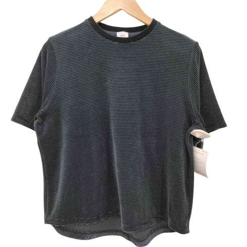 イエナラブークル IENA LA BOUCLE 26SS ベロアボーダーTシャツ レディース