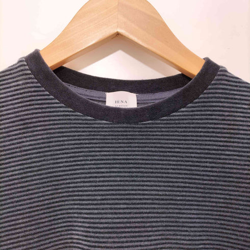 イエナラブークル IENA LA BOUCLE 26SS ベロアボーダーTシャツ レディース