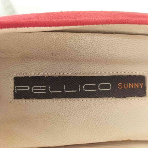 ペリーコサニー PELLICO SUNNY スウェード ヒール パンプス レディース 37