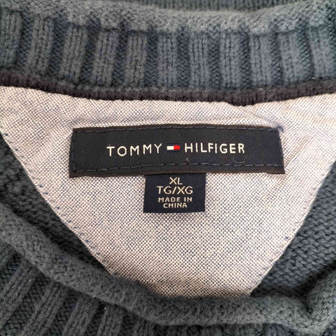 トミーヒルフィガー TOMMY HILFIGER ロールネックコットンセーター メンズ JPN:XL