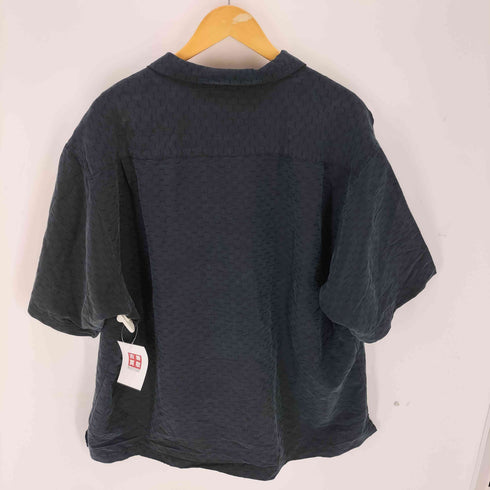 ハガークロージング HAGGAR レーヨンポリ S/S オープンカラーシャツ メンズ JPN:XL
