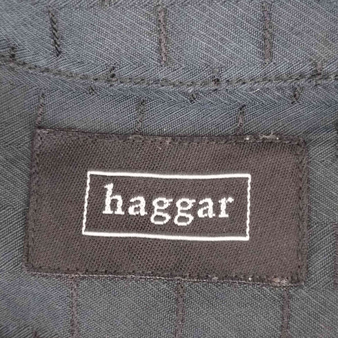 ハガークロージング HAGGAR レーヨンポリ S/S オープンカラーシャツ メンズ JPN:XL