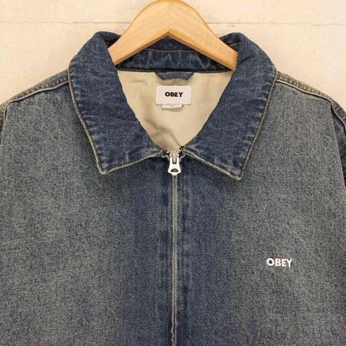 オベイ OBEY 26SS WORK SHOP JACKET ワーク ショップ ジャケット デニムジャケット メンズ JPN:XL