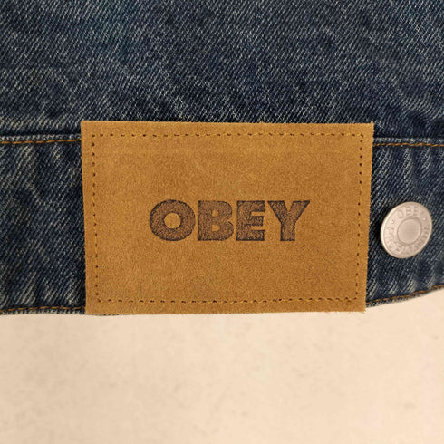 オベイ OBEY 26SS WORK SHOP JACKET ワーク ショップ ジャケット デニムジャケット メンズ JPN:XL