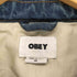 オベイ OBEY 26SS WORK SHOP JACKET ワーク ショップ ジャケット デニムジャケット メンズ JPN:XL