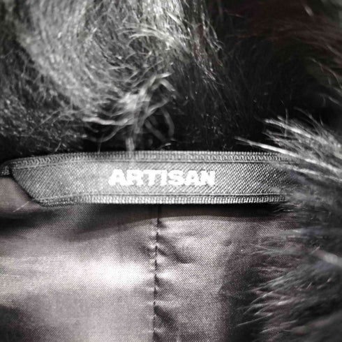 アルチザン ARTISAN 切替ファー ダウンジャケット レディース 9