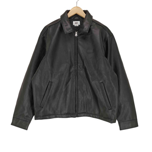 オベイ OBEY WORKMAN PU JACKET ワークマン ピーユー ジャケット メンズ JPN:M