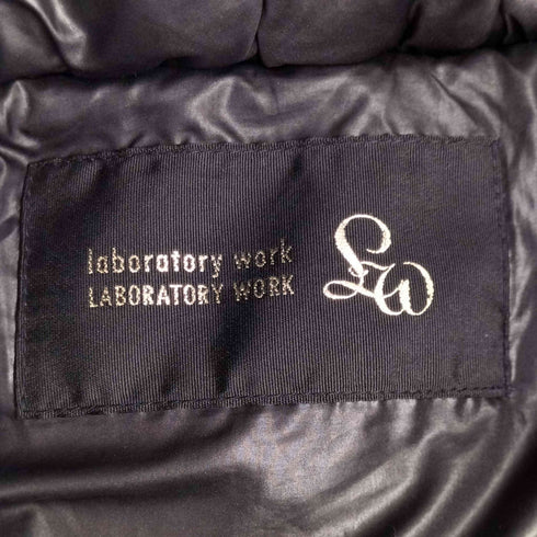 LABORATORY WORK デザイン クロップド 中綿ジャケット レディース JPN:M