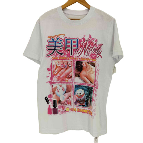 SSSTUFFF スタッフ プリントクルーネックTシャツ street メンズ JPN:S