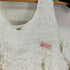 リトルサニーバイト little sunny bite checker frill dress / WHITE ポップコーン ティアード キャミ ワンピース レディース import:M