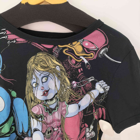 マークジェイコブス heaven by marc jacobs TWISTED BABY TEE ツイステッド ベビーTシャツ レディース import:XL