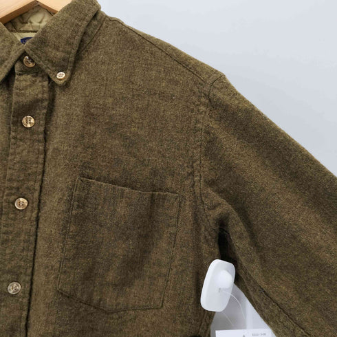 ペンドルトン PENDLETON 60s フロントポケット ボタンダウン ウール 長袖シャツ メンズ import:M