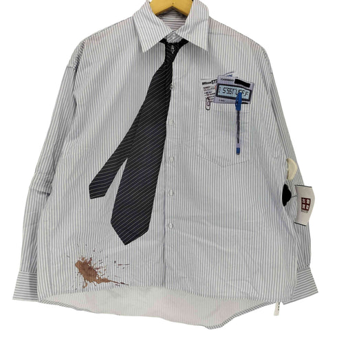 SSSTUFFF スタッフ Detachable Sleeves Tie Shirt street メンズ XS