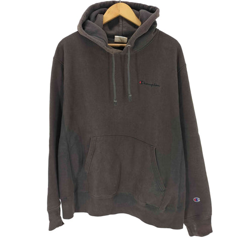 チャンピオン Champion REVERSE WEAVE リバースウィーブ ワンポイント刺繍 スウェットパーカー レディース L