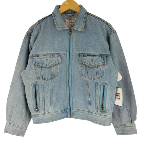 S.C.Company ジップアップ デニムジャケット レディース US:6