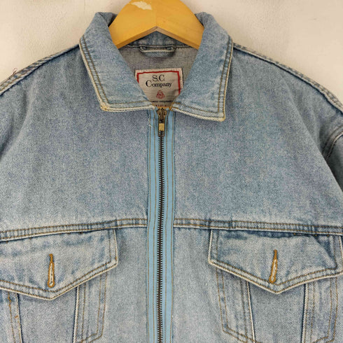 S.C.Company ジップアップ デニムジャケット レディース US:6