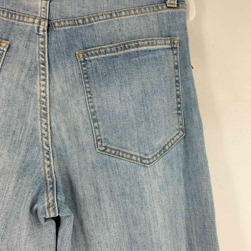 ギャップ Gap ジップフライ ワイドデニムパンツ レディース