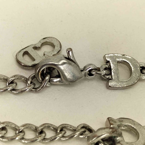 クリスチャンディオール Christian Dior ロゴプレートブレスレット レディース