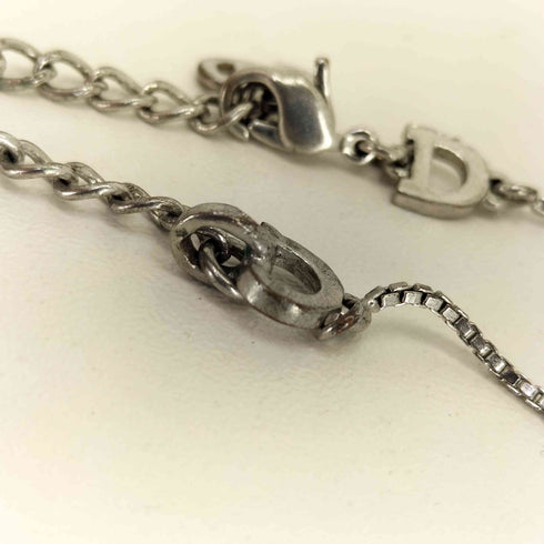 クリスチャンディオール Christian Dior ロゴプレートブレスレット レディース