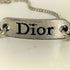 クリスチャンディオール Christian Dior ロゴプレートブレスレット レディース