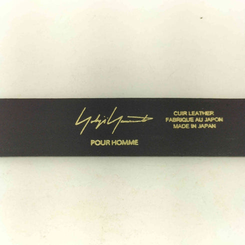 ヨウジヤマモトプールオム Yohji Yamamoto POUR HOMME プレンベルト メンズ