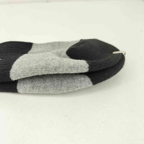 ヨウジヤマモト Yohji Yamamoto C/A RIB PILE BORDER SOCKS メンズ