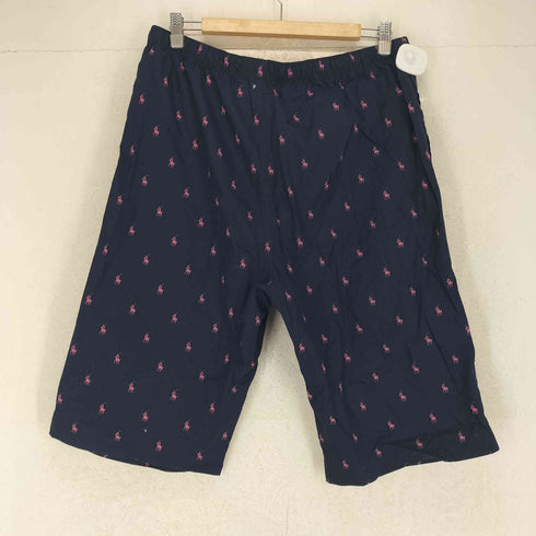 ポロバイラルフローレン Polo by RALPH LAUREN 総柄 ポニーロゴ イージー ショート パンツ メンズ LL