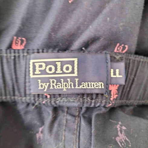 ポロバイラルフローレン Polo by RALPH LAUREN 総柄 ポニーロゴ イージー ショート パンツ メンズ LL