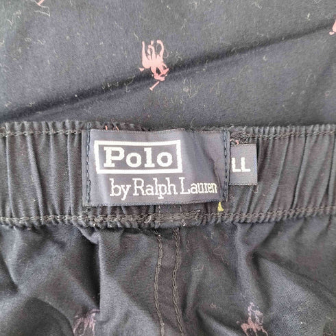 ポロバイラルフローレン Polo by RALPH LAUREN 総柄 ポニーロゴ イージー ショート パンツ メンズ LL