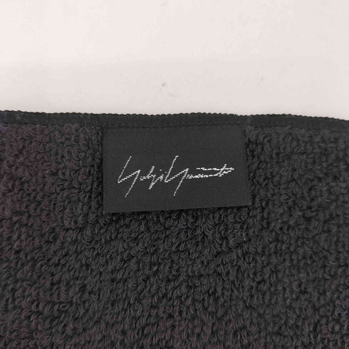 ヨウジヤマモト Yohji Yamamoto 刺繍 ハンドタオル メンズ