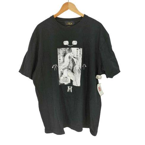 MERIE マンガ セリフ 両面プリント S/S クルーネックTシャツ レディース XXXL