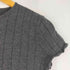 ラルフローレン RALPH LAUREN ウール100% ニット ショートスリーブトップス レディース import:L