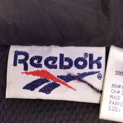 リーボック Reebok 刺繍タグ ロゴナイロンジャケット メンズ JPN:L