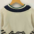 ギャップ Gap 90S OLD ボーダー コットン チルデンニット メンズ import:L