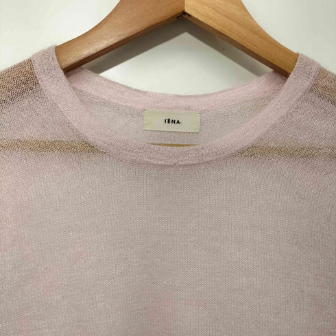 イエナ IENA 24AW SESIA モヘヤナイロン シアープルオーバー レディース