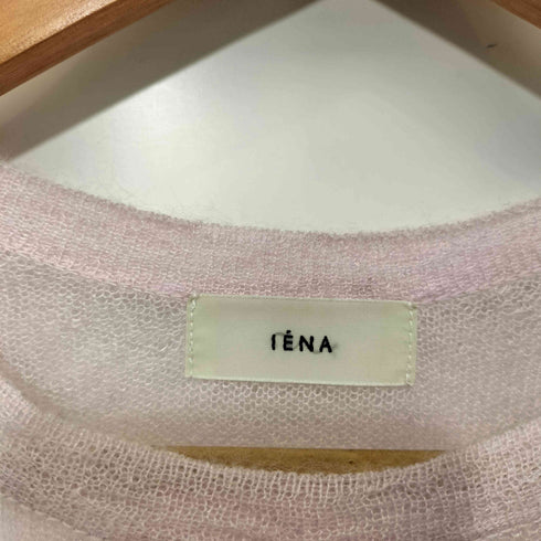 イエナ IENA 24AW SESIA モヘヤナイロン シアープルオーバー レディース