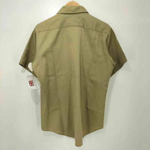 vintage チェーンステッチ 半袖 ワークシャツ メンズ