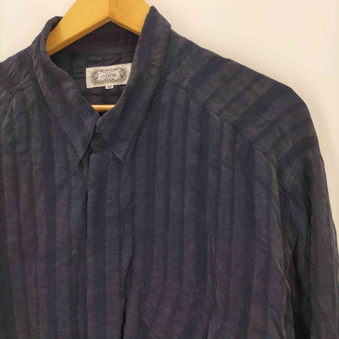 CORE UOMO コアウォモ 80-90s ストライプシャツ メンズ 50