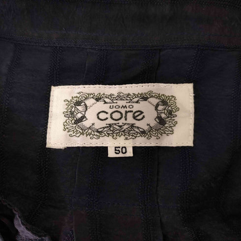 CORE UOMO コアウォモ 80-90s ストライプシャツ メンズ 50