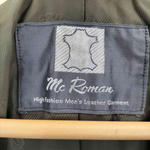 MC ROMAN エムシー ロマン Genuine Leather ラムレザージャケット メンズ L