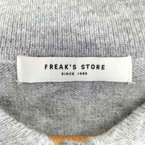 フリークスストア FREAKS STORE マシーンウォッシャブル ウールブレンドポロニット レディース FREE
