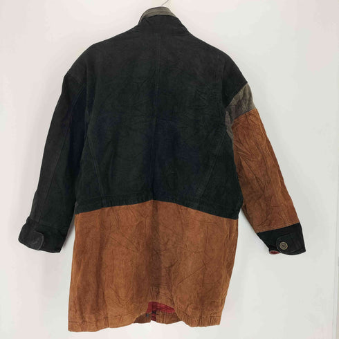 DIANA MAPCO ダイアナマップコ Genuine Leather レザースタンドカラーコート レディース 16