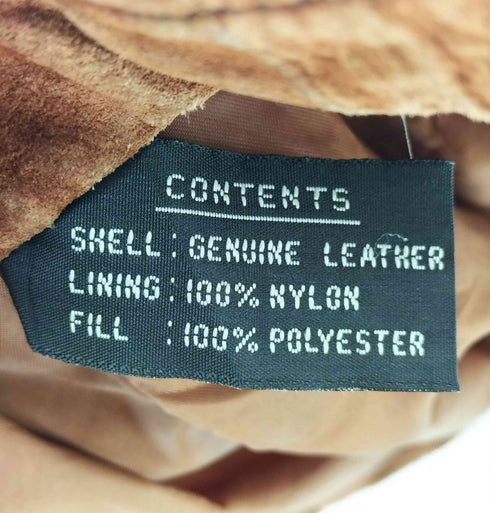 DIANA MAPCO ダイアナマップコ Genuine Leather レザースタンドカラーコート レディース 16