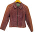 m0851 エムゼロエイトファイブワン ririジッパー Genuine Leather レザージャケット レディース XS