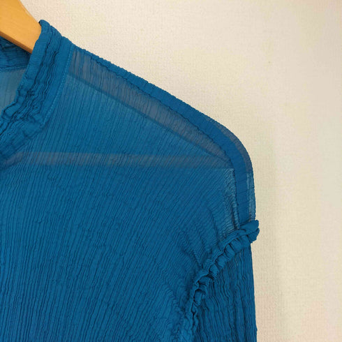 ミーイッセイミヤケ me ISSEY MIYAKE プリーツシャツワンピース レディース