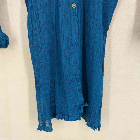 ミーイッセイミヤケ me ISSEY MIYAKE プリーツシャツワンピース レディース